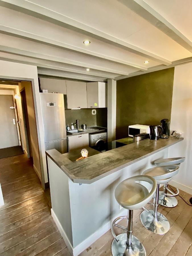 Superbe T3 Duplex Parking Prive Gratuit Sur Place Bordeaux Exterior foto